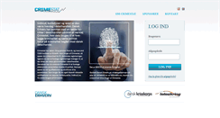 Desktop Screenshot of crimestat.dk